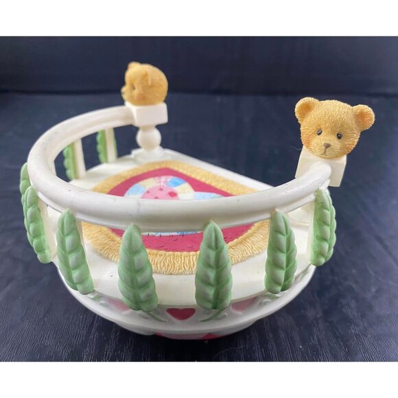 Cherished Teddies Romeo & Juliet Balcony Only  Priscilla Hillman 1996 Enesco - Picture 2 of 5